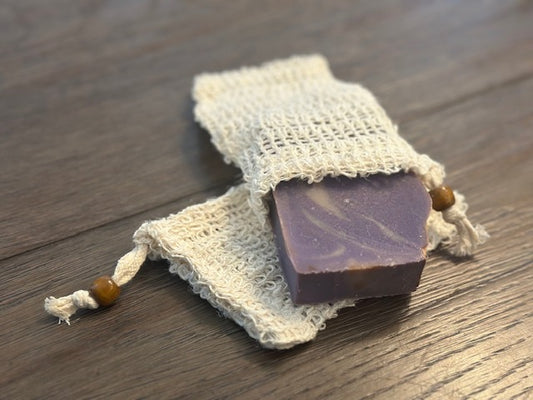 Natural Sisal Soap Saver Bag